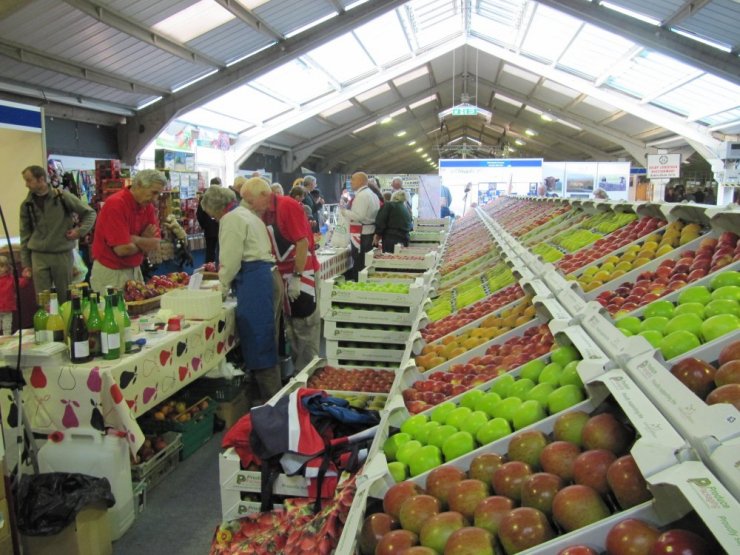 A scene from last year's Festival of British Fruit.