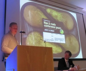Clive Baxter, Kentish Pear grower